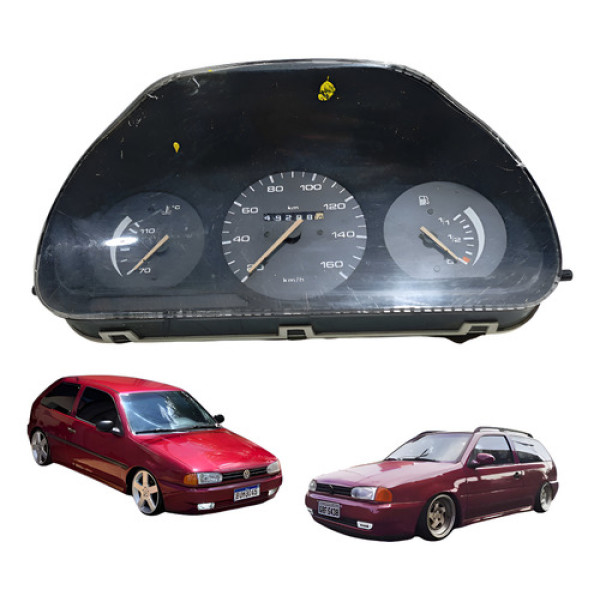 Painel De Instrumentos Vw Gol Parati G2 1995 À 2002 Usado Preto