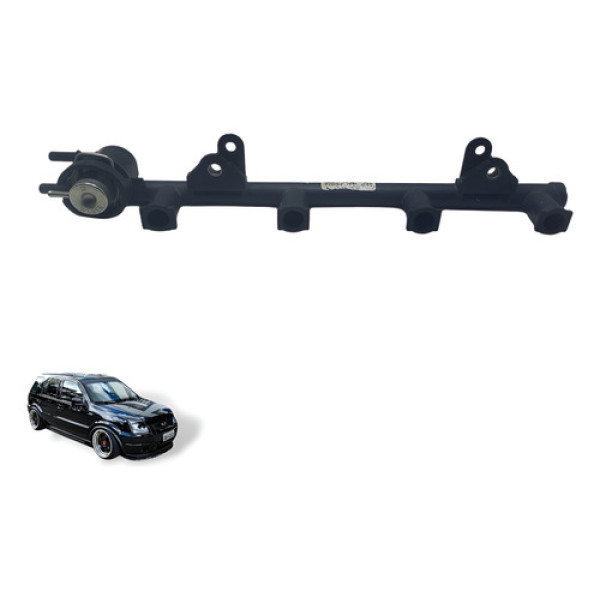 Flauta Do Bico Injetor Fiesta Ecosport 1.6 2003 Á 2012