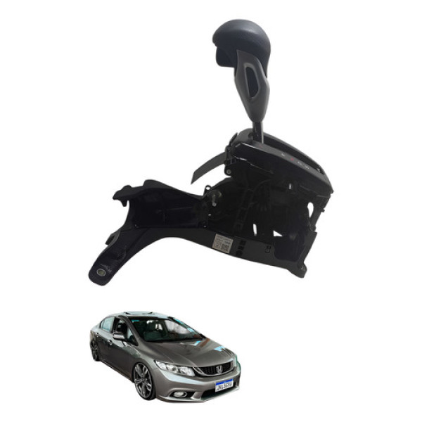 Alavanca Câmbio Automático Honda New Civic 2012 À 2016 Usado Preto