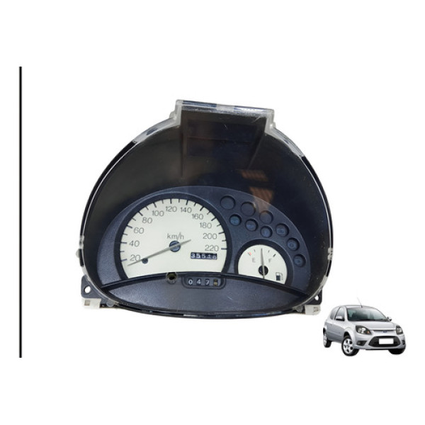 Painel De Instrumentos Analógico Ford Ka 1997 Até 2008 Usado Preto