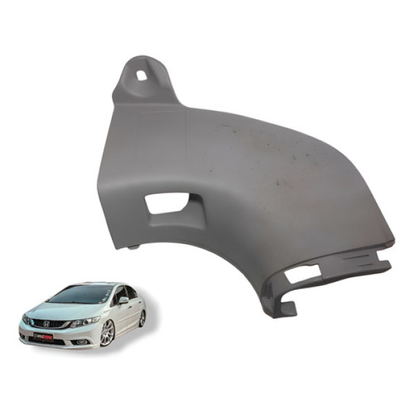 Soleira Dianteira Esquerda Honda Civic 2012 À 2016 Usado Cinza Claro