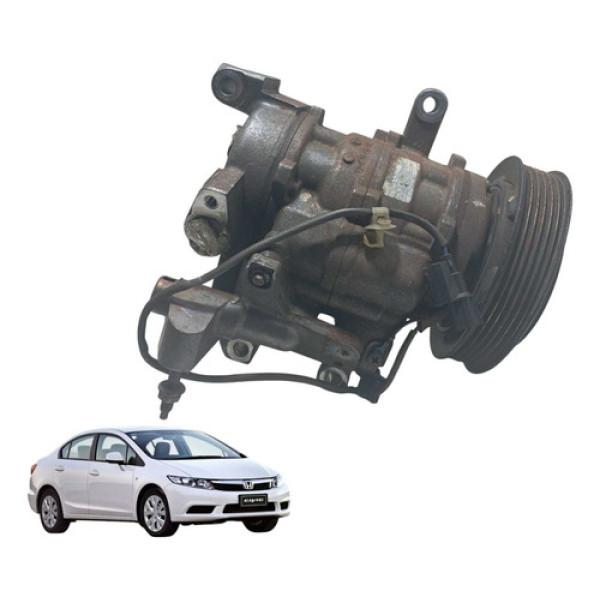 Compressor Ar Condicionado Honda Civic Lxs 2.0 2014 Á  2016 