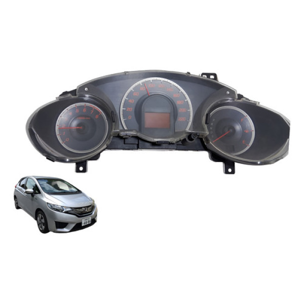 Painel De Instrumentos Automatico New Fit 2009 À 2014 Usado Preto