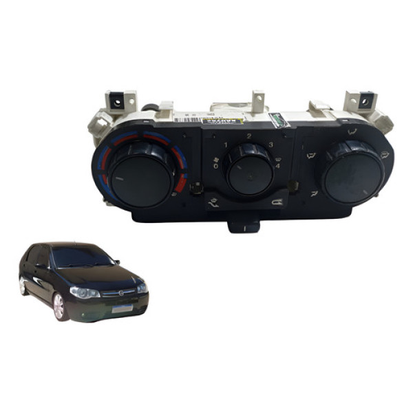 Botão Comando Do Ar Fiat Palio Strada 2006 À 2020 Usado Preto