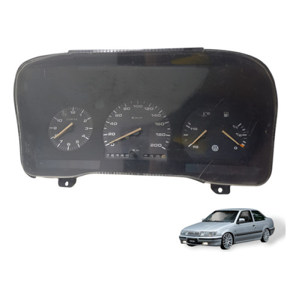 Painel Instrumento Vw Logus Pointer 1992 Á 1996 Preto