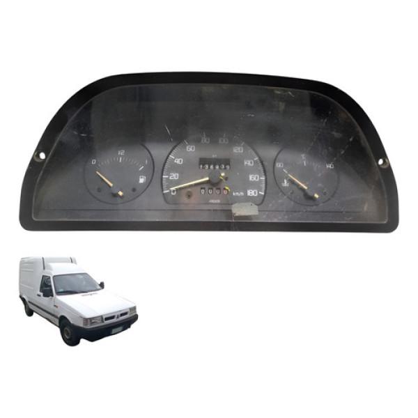 Painel Instrumento Fiat Fiorino 1991 Á 1999 C//detalhe Preto
