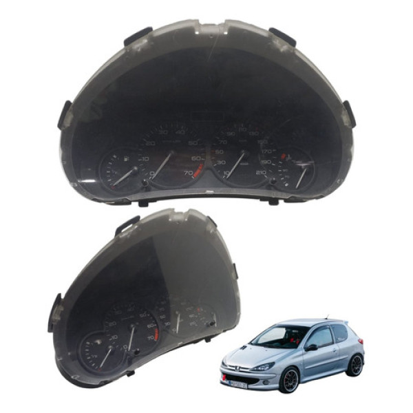 Painel Instrumento Peugeot 206 2001 Á 2008 C/detalhe