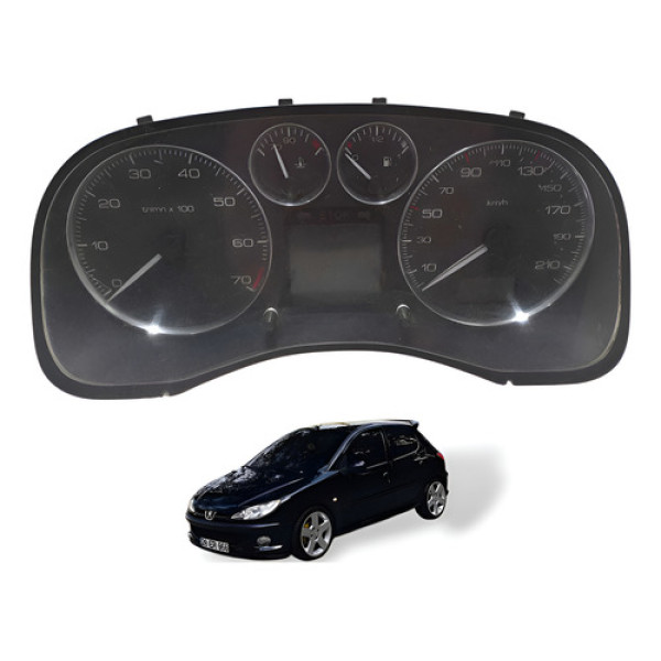 Painel De Instrumentos Peugeot Peugeot 307 2006 À 2014 Usado Preto