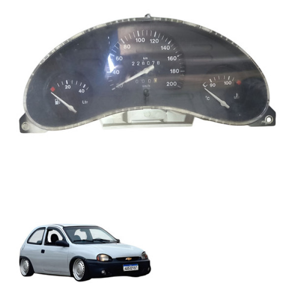 Painel De Instrumentos Gm Corsa S/rpm 1995 À 2006 Usado Preto