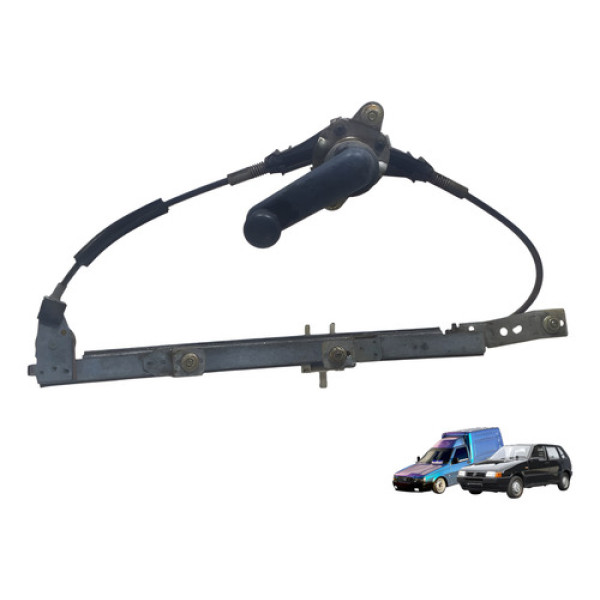 Máquina De Vidro Dianteira Dir Uno Fiorino 1988 A 2013