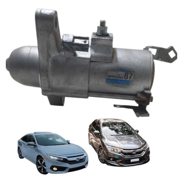 Motor De Arranque Honda New Civic/ City 2012 Ate 2018 Usado