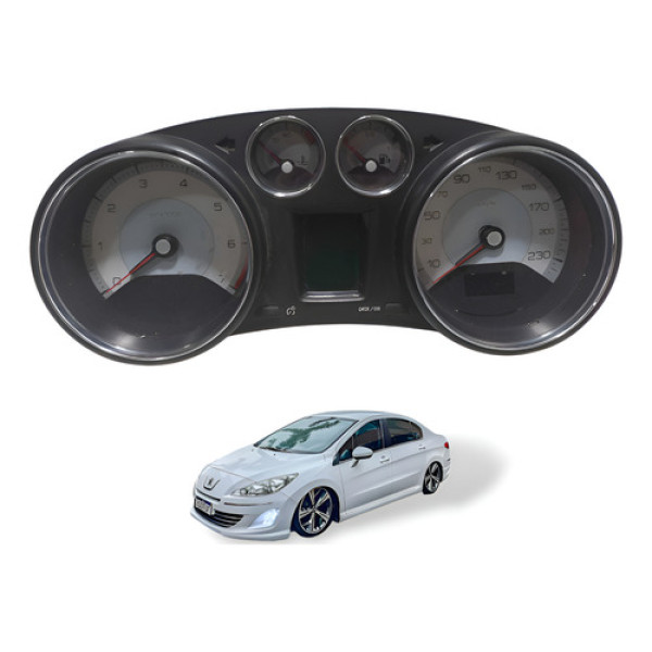 Painel De Instrumentos Com Rpm Peugeot 408 2010 À 2015 Usado Branco