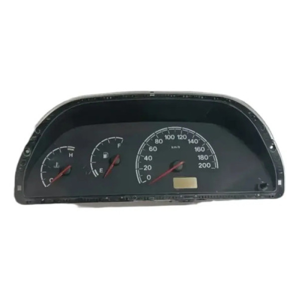 Painel Instrumento Velocimetro Siena Strada 2002 2009 Preto Preto