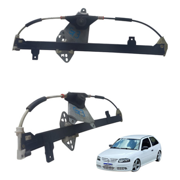 Maquina De Vidro Traseira Direita Gol G2 G3 1998 Á 2008