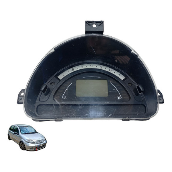Painel De Instrumentos Com Rpm Citröem C3 2005 Á 2012 Usado Preto