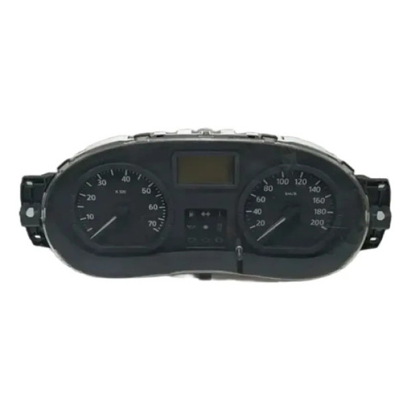 Painel Instrumento Velocimetro Renault Logan 2008 2013 Preto Preto