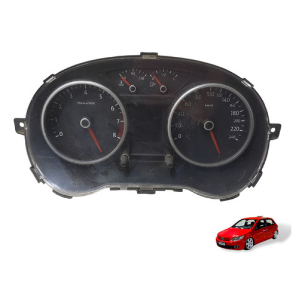 Painel Instrumento Volkswagen Gol Voyage G5 G6 2010 Á 2011 Preto
