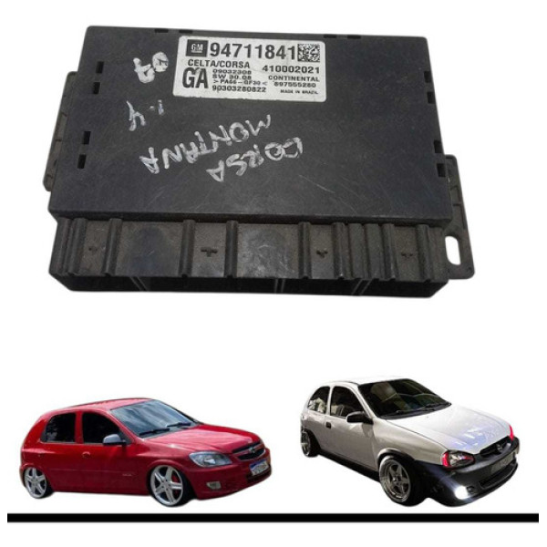 Módulo Conforto Chevrolet Corsa Celta 2006 Até 2012 Usado