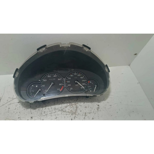 Painel Instrumento Velocimetro Peugeot 206 2002 2008 Preto Preto