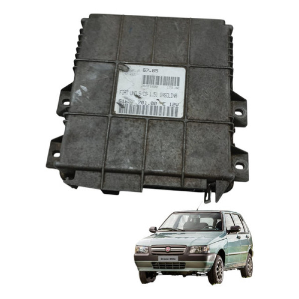 Modulo Injecao Fiat Uno 1.0 8v Gasolina 1994 1998 Usado