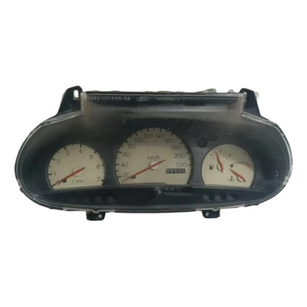 Painel Instrumento Velocimetro Ford Fiesta 1997 2002 Branco