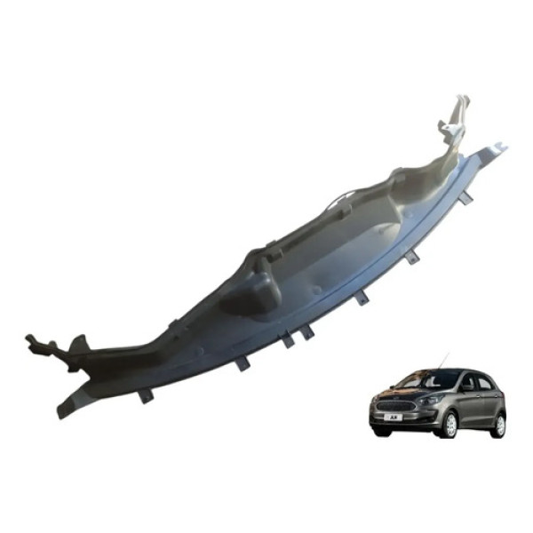 Suporte Base Churrasqueira Ford Ka 2014 2019 Preto Fosco
