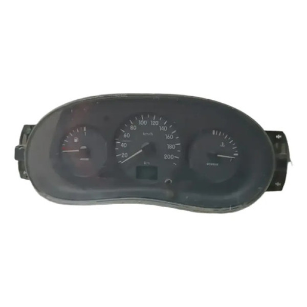 Painel Instrumentos Velocimetro Renault Clio 2002 2008 Preto