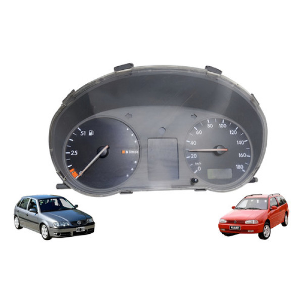 Painel De Instrumentos Rpm Gol Parati G3 1999 À 2005 Usado Preto