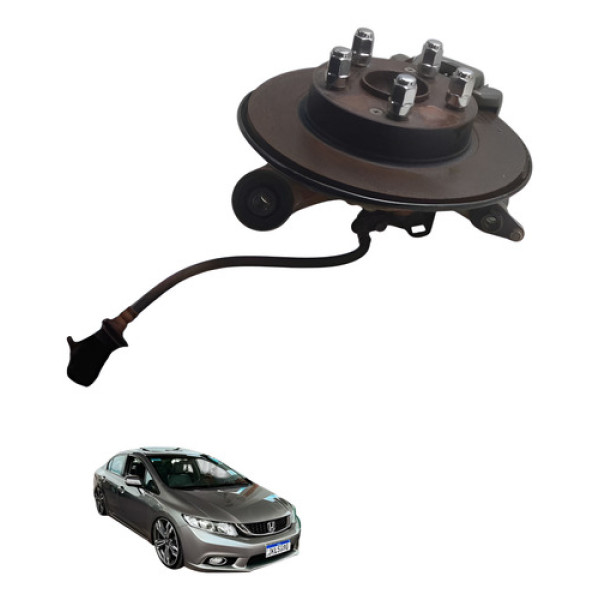 Montante Manga De Eixo Traseiro Esq. Civic 2012 À 2016 Usado