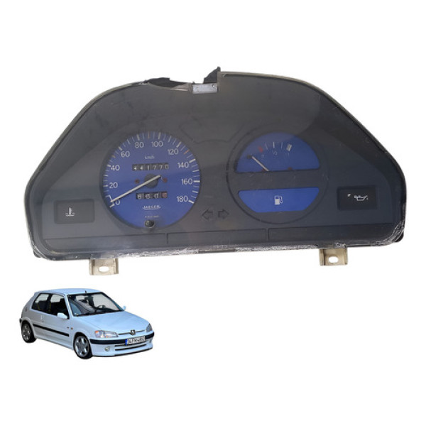 Painel De Instrumentos Azul Peugeot106 1994 Á 2000 Usado