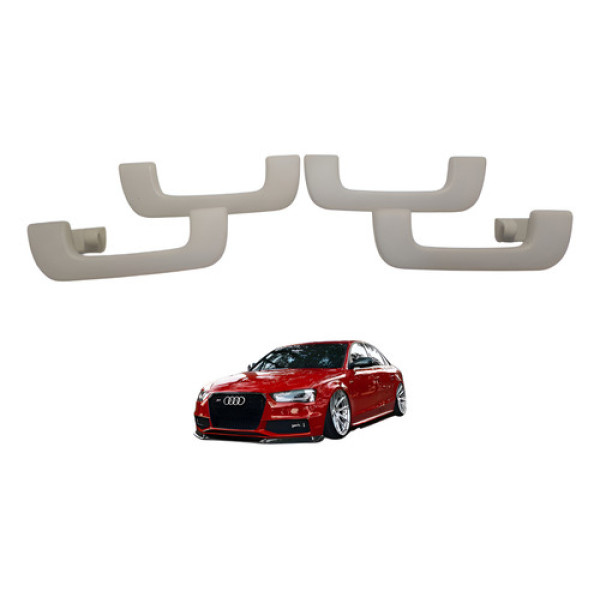Kit Com 4 Alças De Segurança Teto Audi A4 2012 À 2016 Usado Caramelo