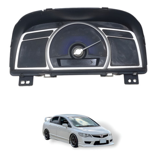 Painel De Instrumentos Honda Civic 2006 Á 2012 C/defeito Preto