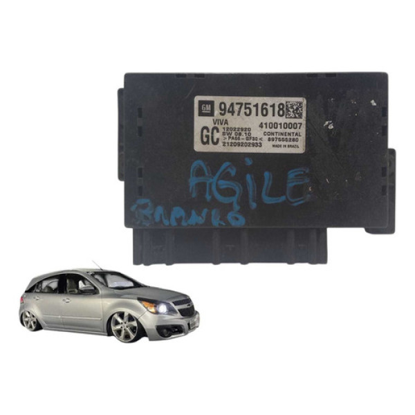 Modulo Conforto Chevrolet Agile/montana 2010 Ate 2012 Usado