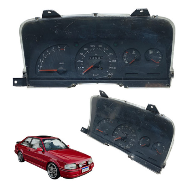 Painel Instrumento Ford Escort Xr3 1988 Á 1996 Usado Bege