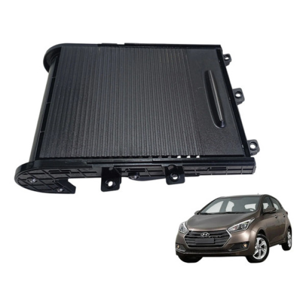 Porta Objetos Esteira Central Hyundai Hb20 2013 A 2019  Preto