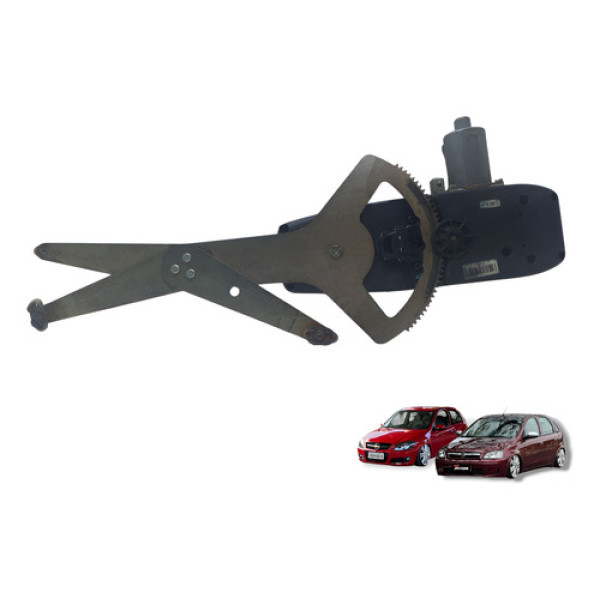 Maquina Vidro Dianteiro Esquerdo Corsa Prisma 2000 À 2013