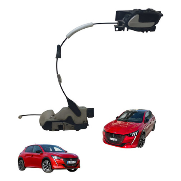 Fechadura Eletrica Dianteira Esquerdo Peugeot 208 2017 Usado