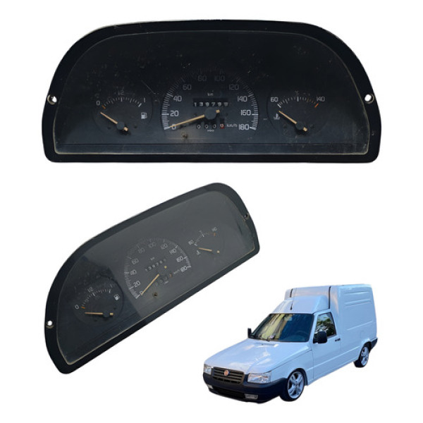 Painel Instrumento Fiat Uno Fiorino 1991 Á 1999 Usado Preto