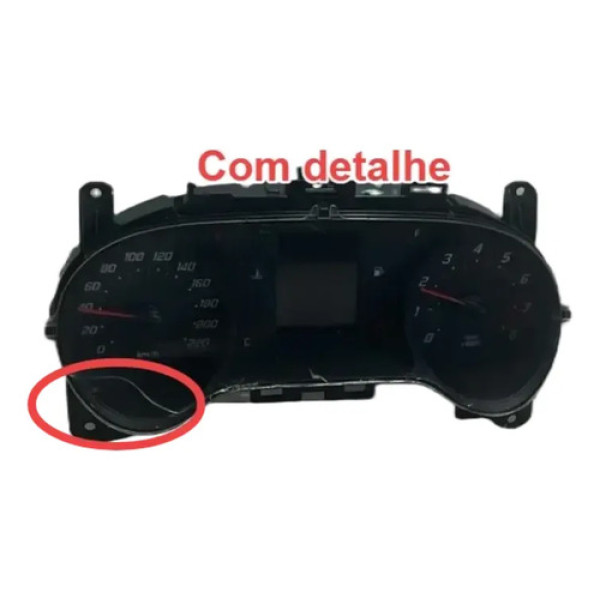 Painel Instrumento Velocimetro Rpm Fiat Argo 2018 2020 Preto Preto