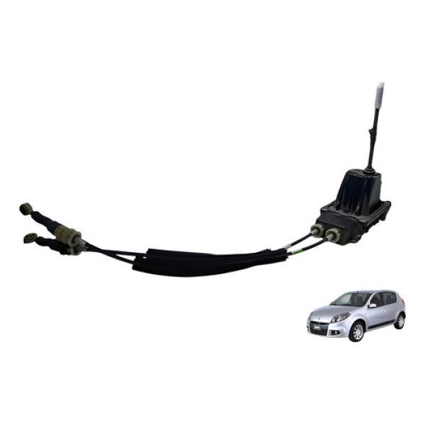 Alavanca Trambulador Renault Logan Sandero 2014 À 2016 Usado Preto