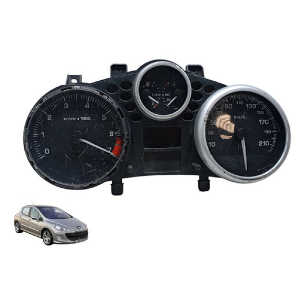 Painel De Instrumentos Peugeot 207 2008 Á 2011 C// Defeito