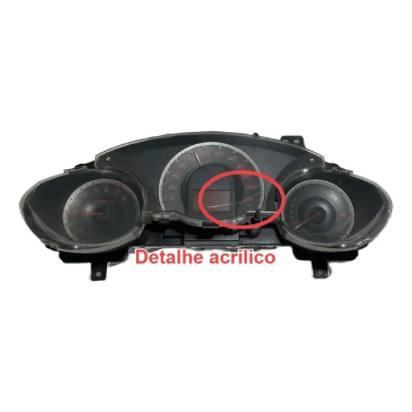 Painel Instrumento Velocimetro Rpm Honda Fit 2009 2014 Preto