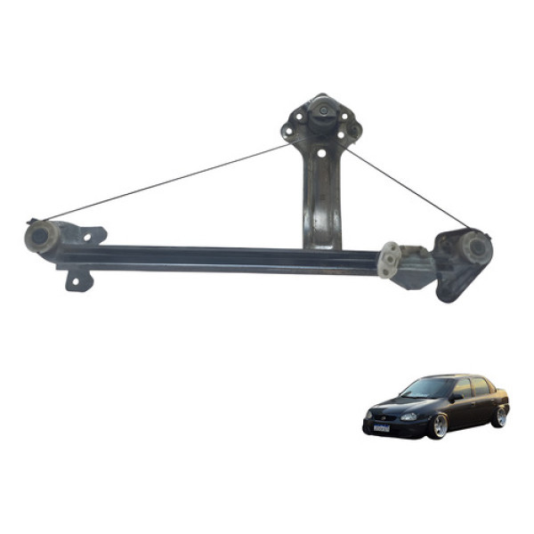 Maquina De Vidro Corsa Traseira Direita Corsa 2003 À 2012