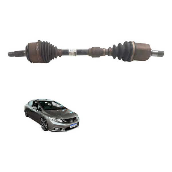 Semi Eixo Dianteiro Esquerdo Honda Civic 2012 Até 2016 Usado