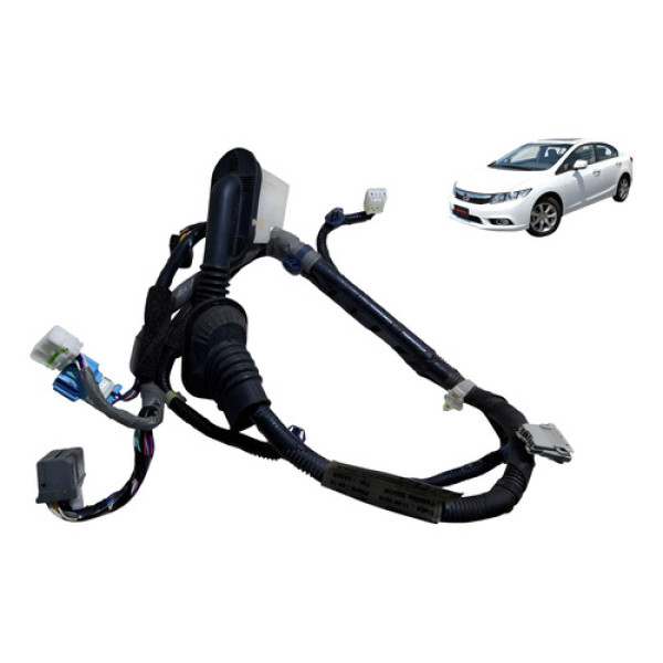 Chicote Porta Dianteira Esquerda New Civic 2012 À 2016 Usado