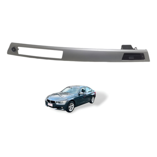 Moldura Central Do Painel C/ Difusor De Ar Bmw 320i 2006 Á 2 Preto