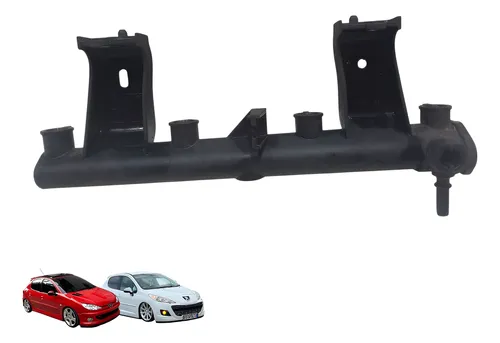 Flauta Do Bico Injetor Peugeot 206 307 1.6 16v 2000 Á 2010