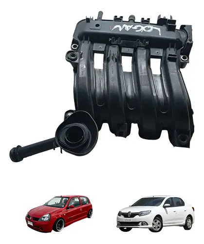 Coletor Admissão Renault Logan Clio 1.0 16v Flex 2014 A 2017