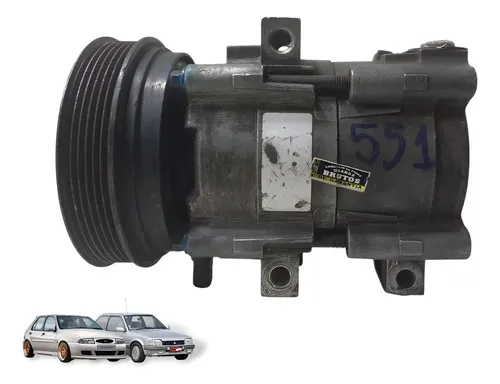 Compressor Ar Ford Focus Ecosport Fiesta Ka Zetec 2000 2008