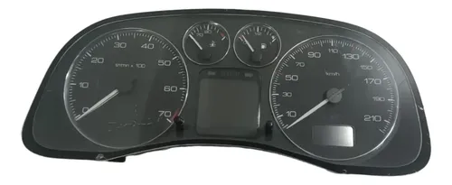 Painel Instrumento Velocimetro Peugeot 307 2010 2011 Preto